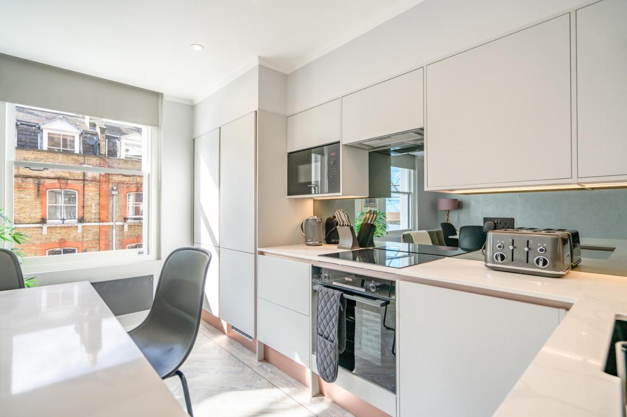 Modern & Chic One Bedroom Apartments In Fitzrovia By Sojo Stay London Eksteriør bilde
